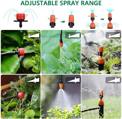 🔥Fog-cooled semi-automatic irrigation system