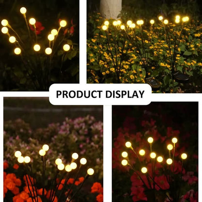 🔥LAST DAY 49% OFF🔥Solar Powered Firefly Garden Light BUY 2 FREE SHIPPING