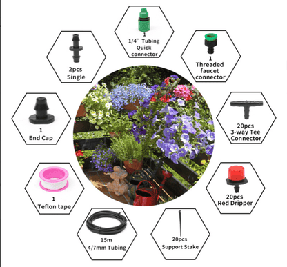 🔥LAST DAY 48% OFF 🔥Fog-cooled semi-automatic irrigation system