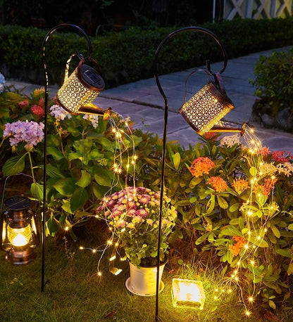 🔥LAST DAY 48% OFF 🔥 💦Solar Waterfall Lights💐