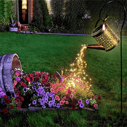 🔥LAST DAY 48% OFF 🔥 💦Solar Waterfall Lights💐