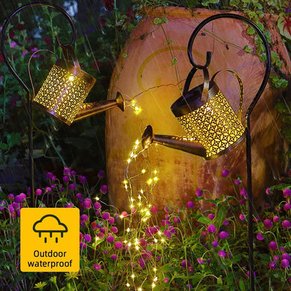 🔥LAST DAY 48% OFF 🔥 💦Solar Waterfall Lights💐